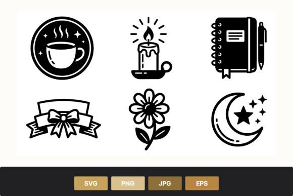 Coffee Candle Notebook Bow Flower Moon: A Designer’s Real-World Embroidery Review