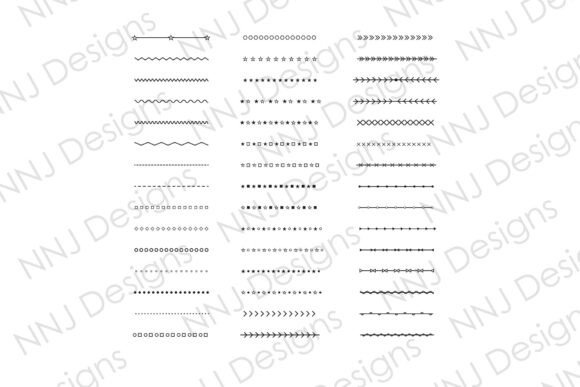 Line Border SVG Set: Graphics & Illustrations