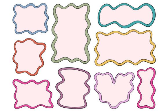 Wavy Frame SVG Bundle: Graphics & Illustrations Review